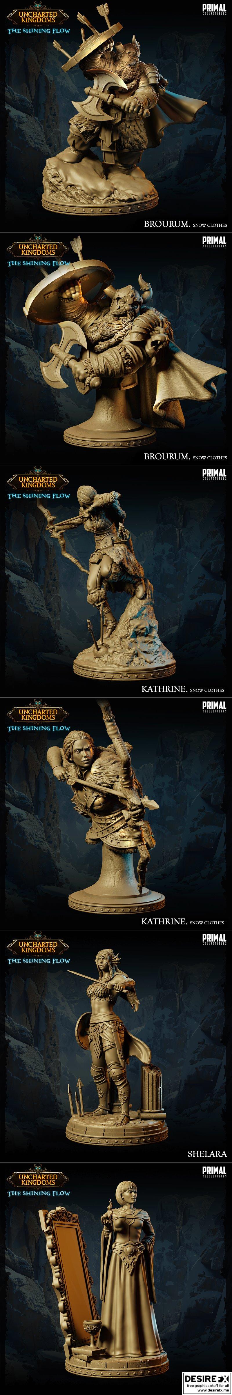 Primal Collectibles 闪耀流 2024 3D打印模型|Primal Collectibles – The Shining Flow May 2024 – 3D Print Model STL