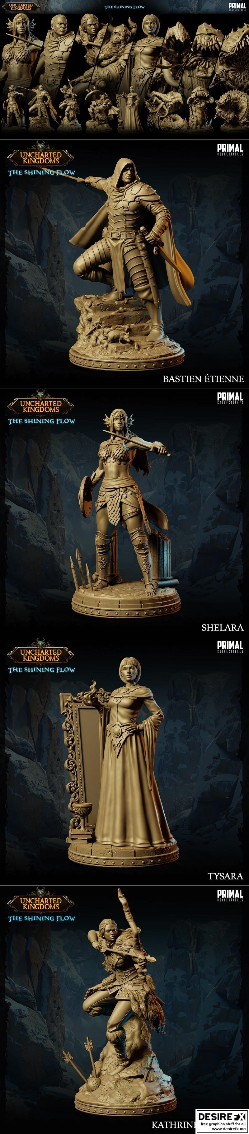 Primal Collectibles 闪耀流 2024 3D打印模型|Primal Collectibles – The Shining Flow May 2024 – 3D Print Model STL