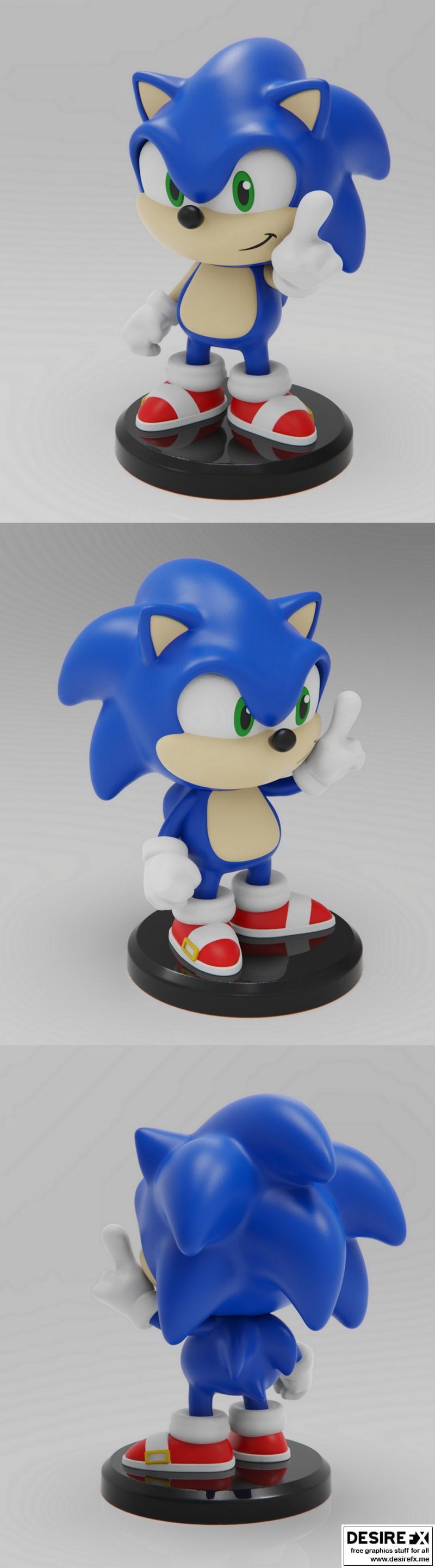 PlaKit –  sonic – 3D打印模型|PlaKit – Sonic – 3D Print Model