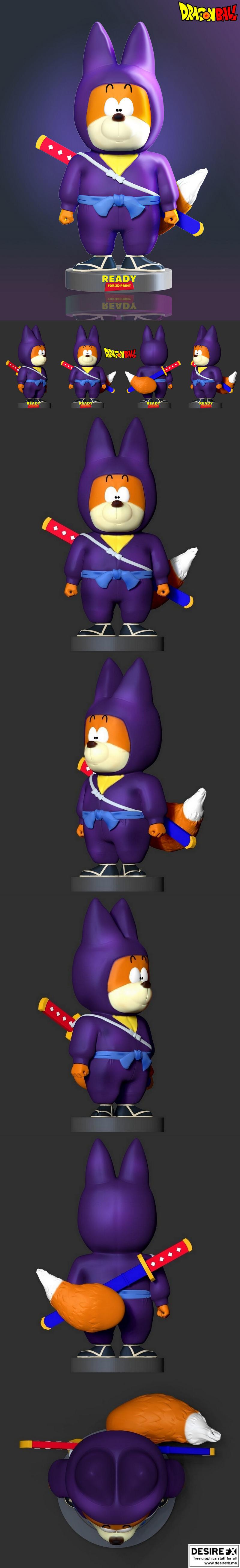 Shu - 冥王星 - 3D打印模型|Shu – Dragon Ball – 3D Print Model