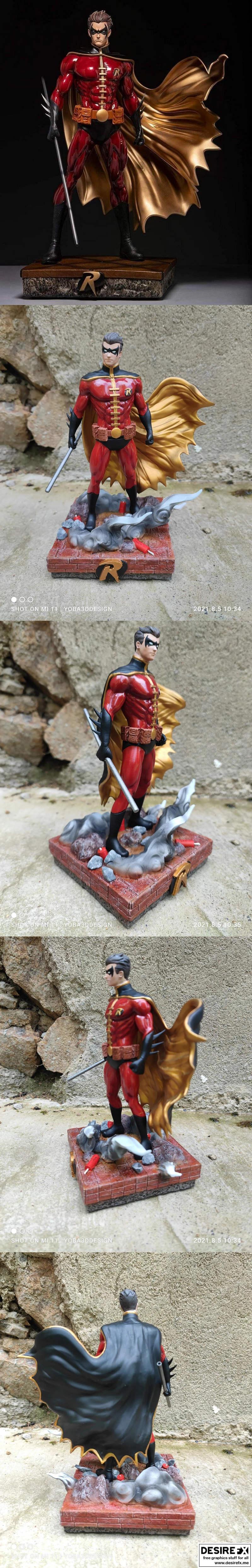 Robin - 3D打印动漫角色模型|Robin – 3D Print Model