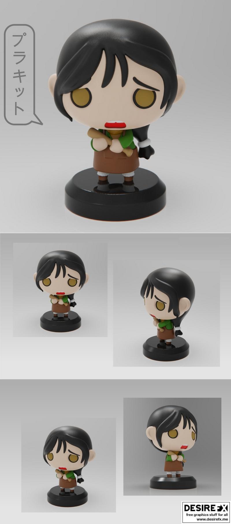 PlaKit – The Shining – Wendy Torrance – 3D Print Model