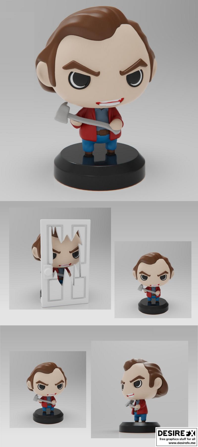 PlaKit – The Shining – Jack Torrance – 3D Print Model