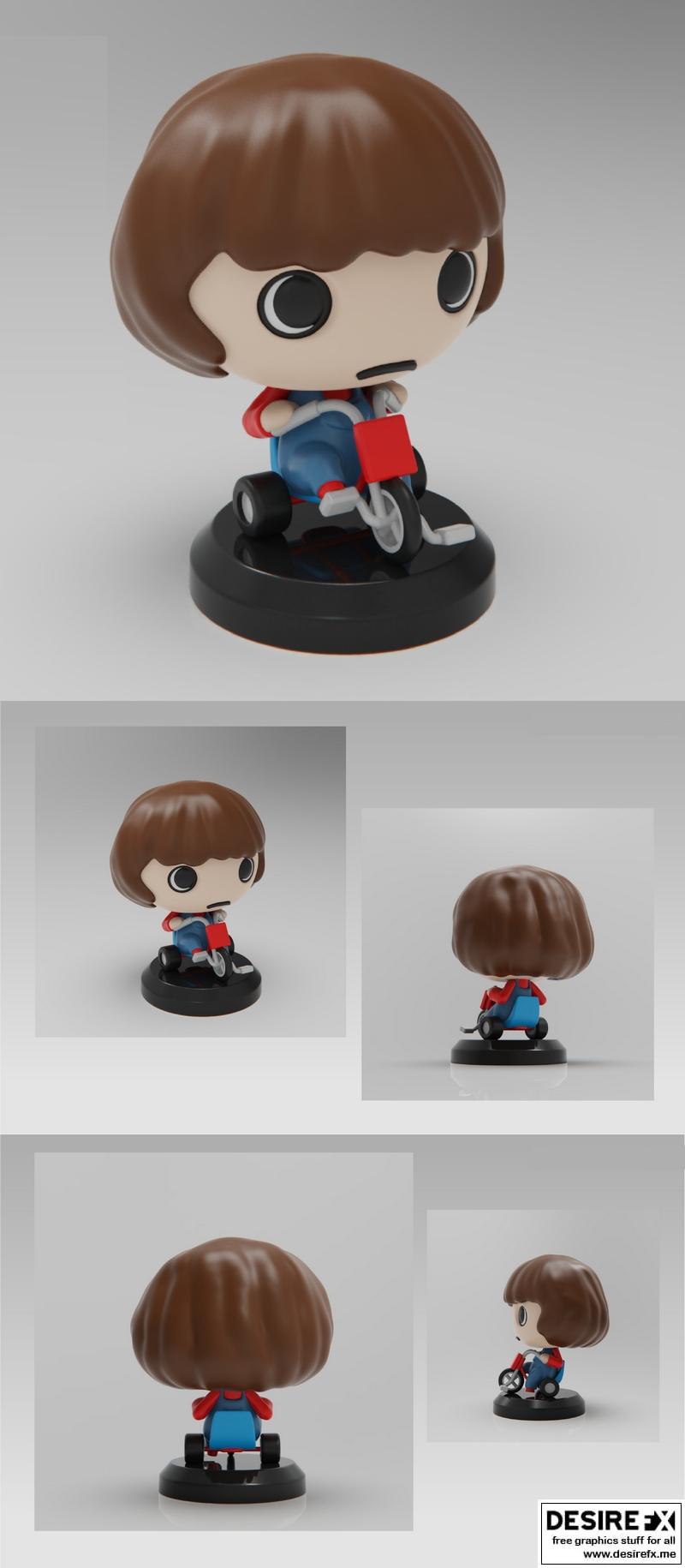 PlaKit – The Shining – Danny Torrance – 3D Print Model