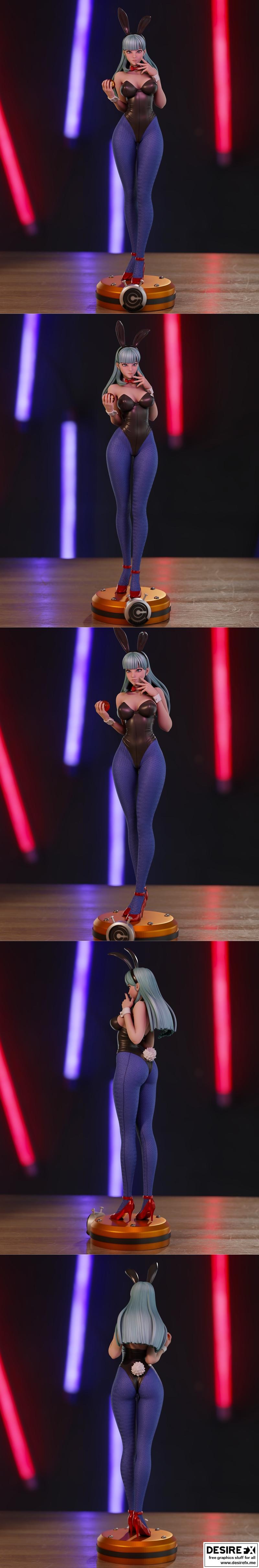 Bulma - 3D打印模型 - 贝吉塔|Bulma – 3D Print Model STL