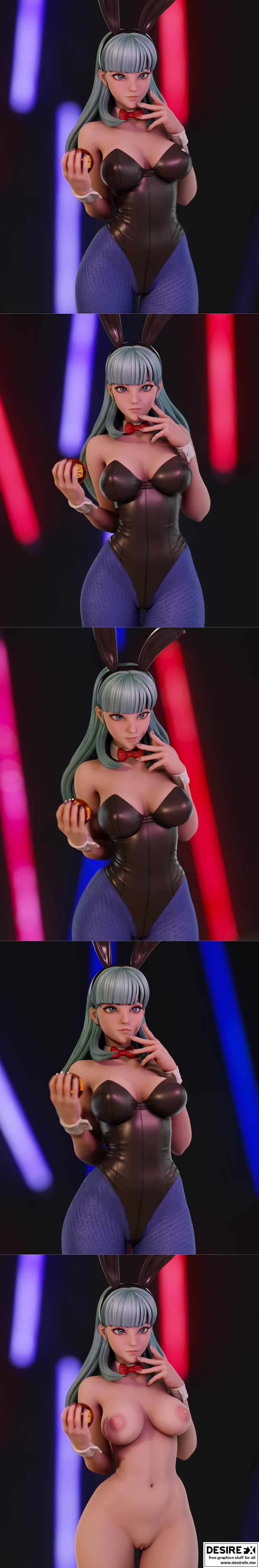 Bulma - 3D打印模型 - 贝吉塔|Bulma – 3D Print Model STL