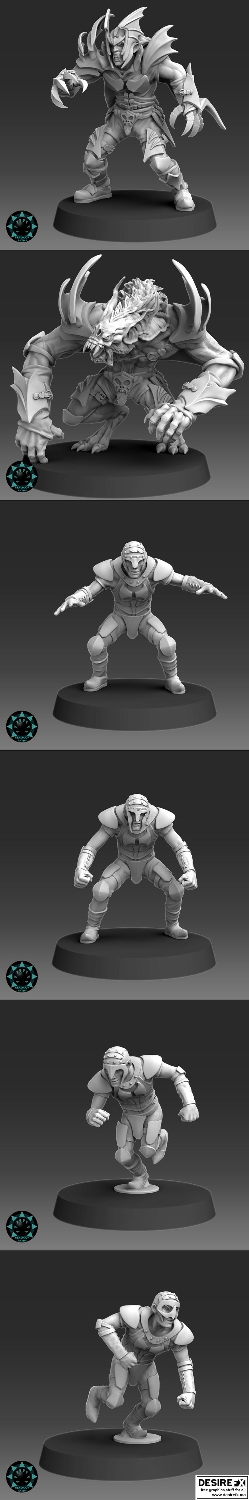 路径之域 - 血色王国内的3D打印模型|Realm of Paths – VAMPIRE – Bloody Kingdom – 3D Print Model STL