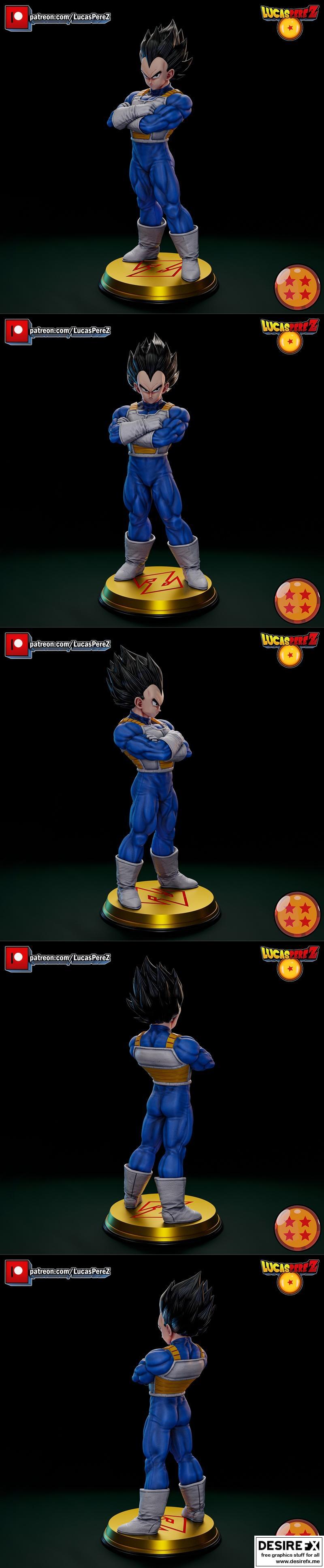 卢卡斯·佩雷斯 伏特加 3D打印模型|Lucas Perez – Vegeta – 3D Print Model STL
