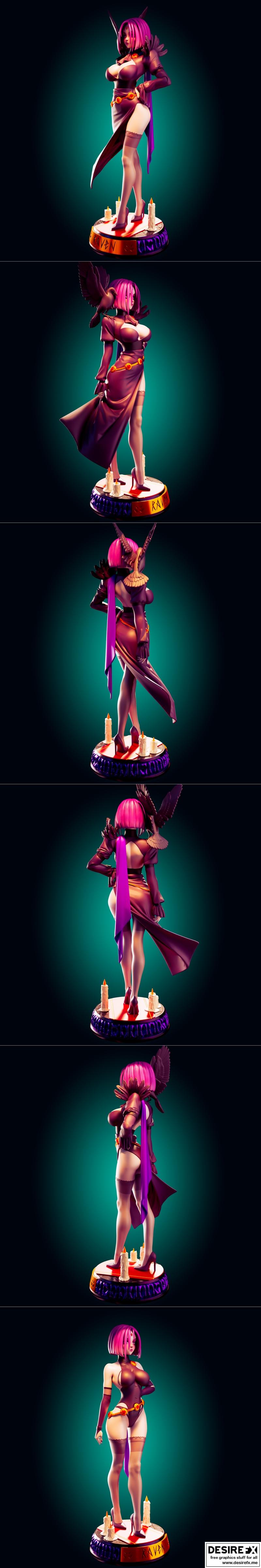 Raven 3D打印模型|Officer Rhu – Raven – 3D Print Model STL