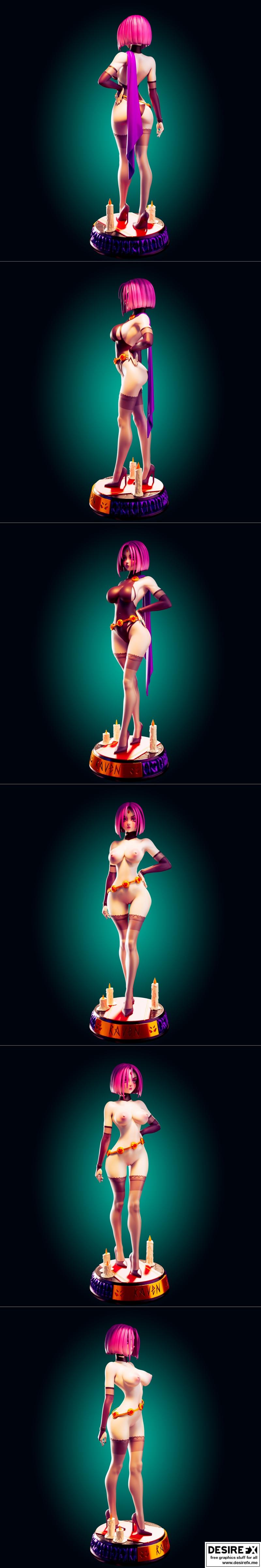 Raven 3D打印模型|Officer Rhu – Raven – 3D Print Model STL