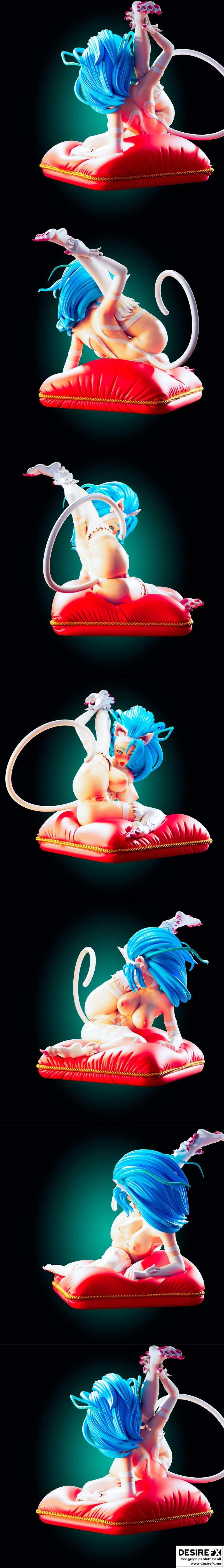 Rhu工作室《Felicia》3D打印模型|Officer Rhu – Felicia – 3D Print Model STL