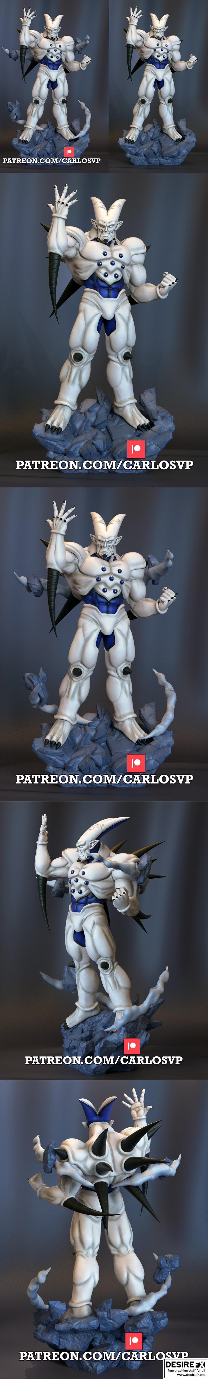 奥米茄·谢尔顿 3D打印模型|Carlos VP – Omega Shenron – 3D Print Model STL