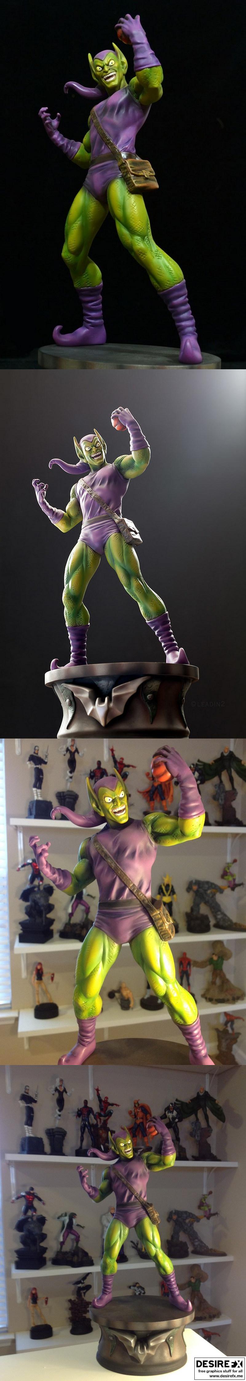 绿恶魔-3D打印模型|Green Goblin – 3D Print Model