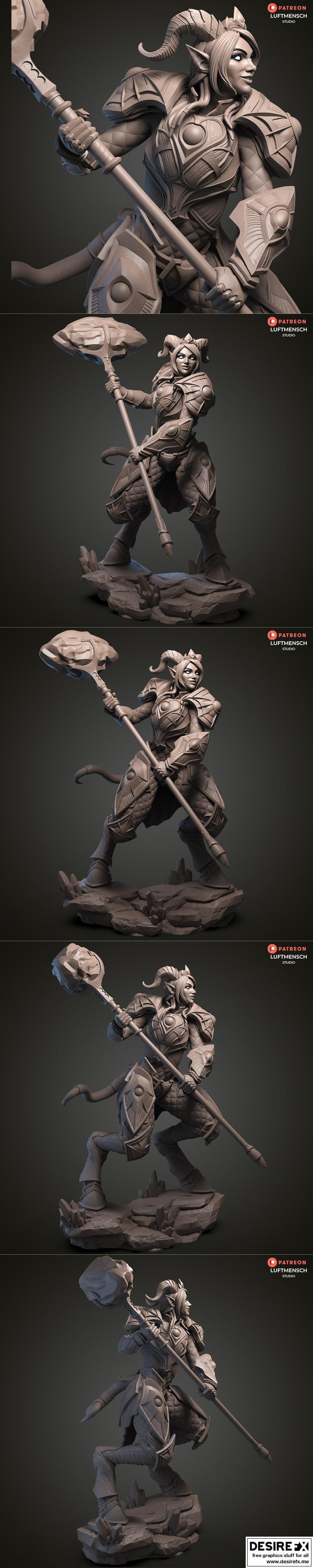 LuftMensch Studio - Yrel - 3D打印模型|LuftMensch Studio – Yrel – 3D Print Model STL