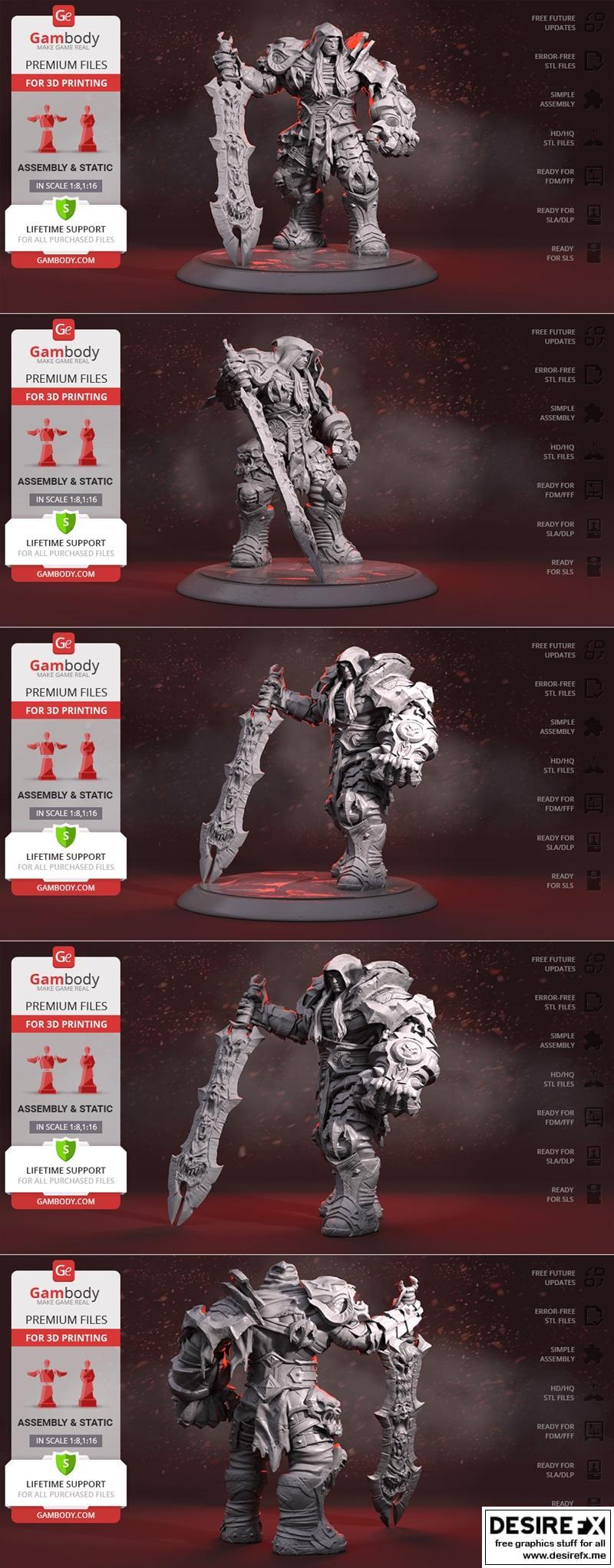 Gambody – War – 3D Print Model STL