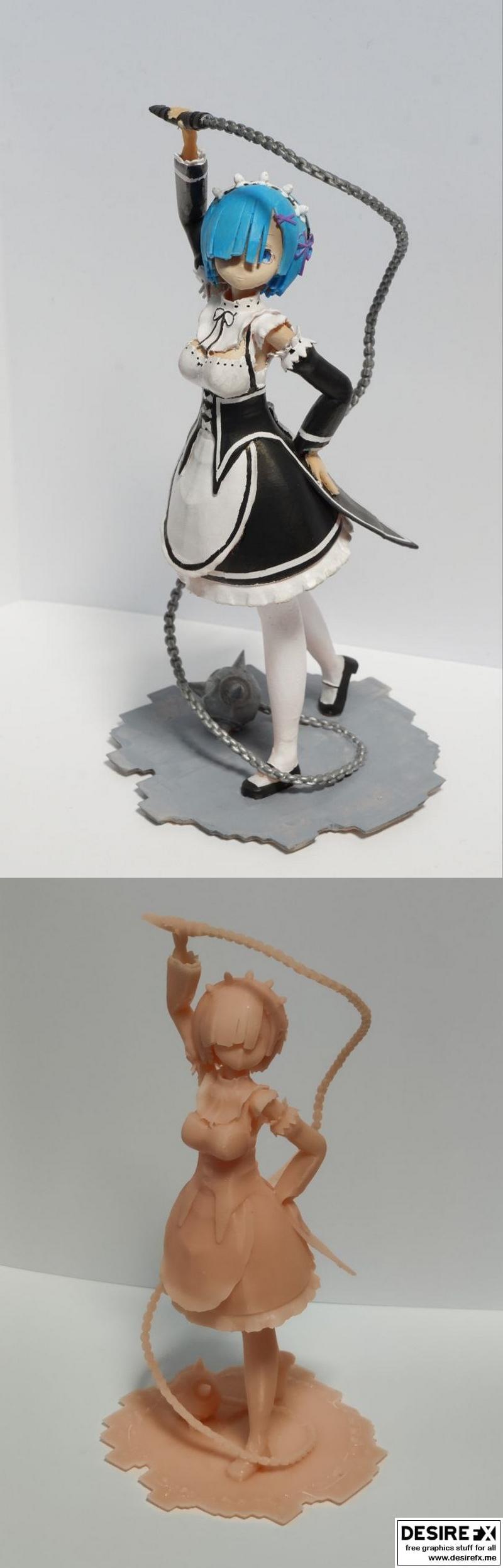 Rem – Re-Zero – 3D Print Model
