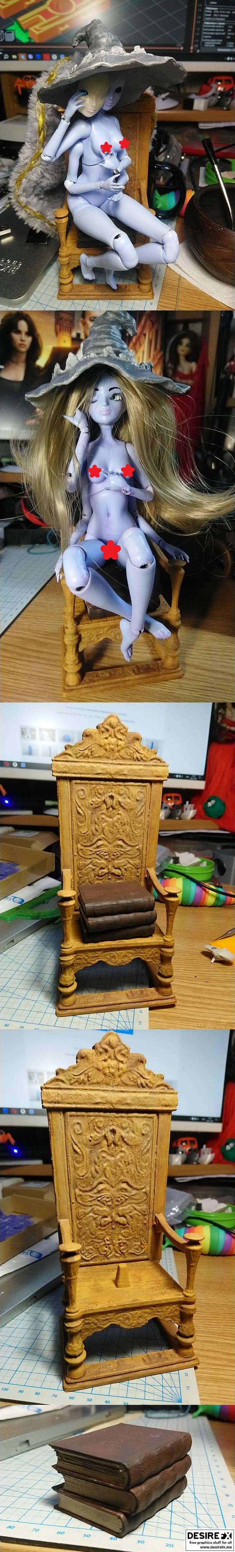 Ranni的魔法世界3D打印模型|Ranni the Witch – 3D Print Model