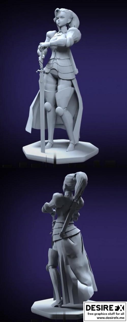 杰里科：七宗罪 3D打印模型|Jericho – Seven Deadly Sins – 3D Print Model