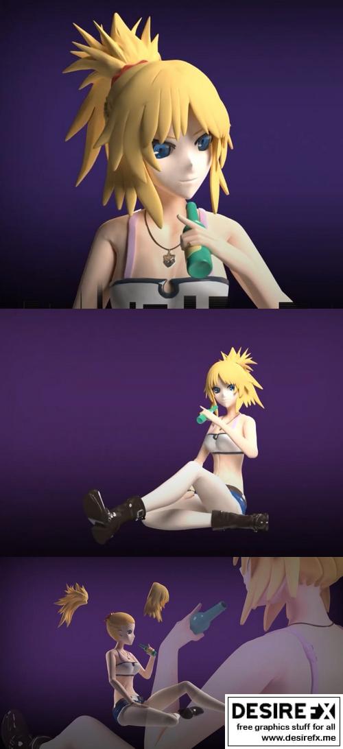 Mordred – Fate Apocrypha – 3D Print Model