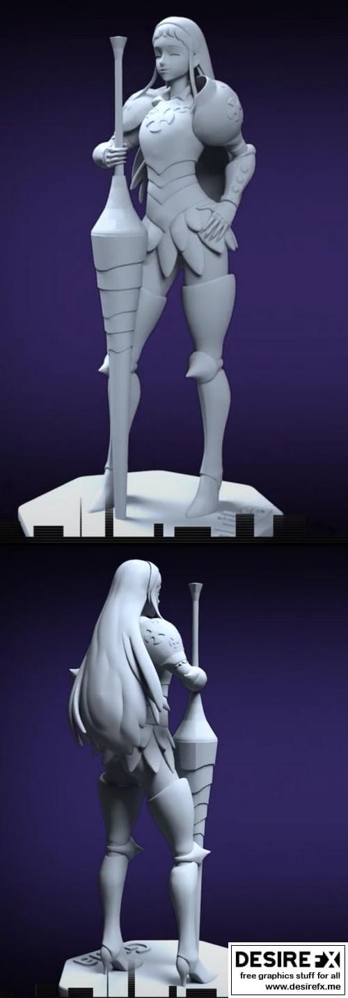 吉拉——七宗罪——3D打印模型|Guila – Seven Deadly Sins – 3D Print Model