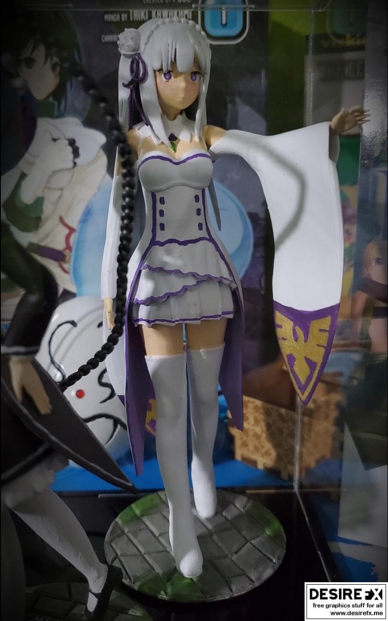 Emilia – Re Zero – 3D Print Model