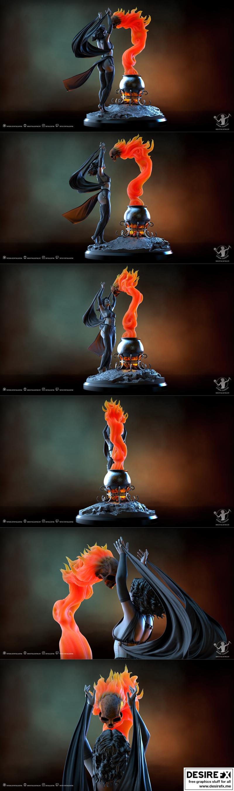 Ritual Casting Lyra 3D打印模型|Ritual Casting – Lyra – 3D Print Model STL