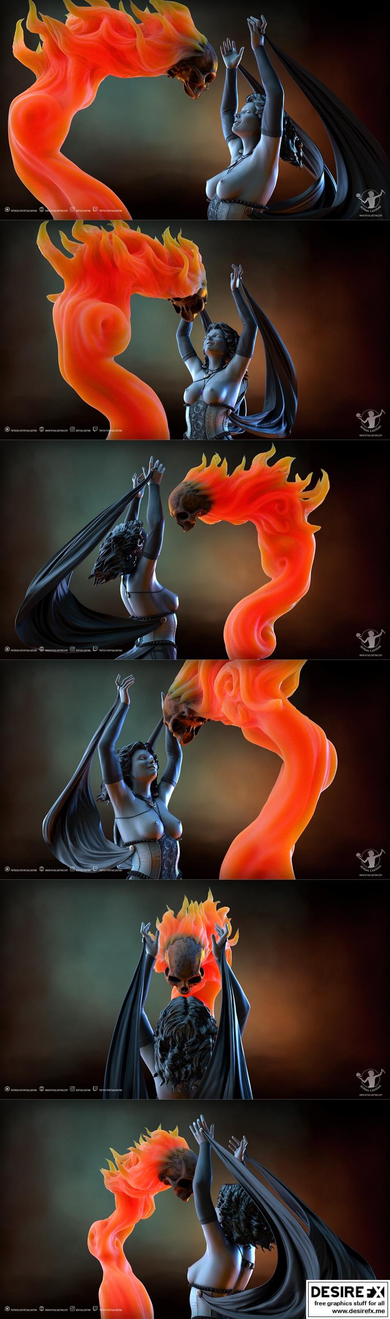 Ritual Casting Lyra 3D打印模型|Ritual Casting – Lyra – 3D Print Model STL