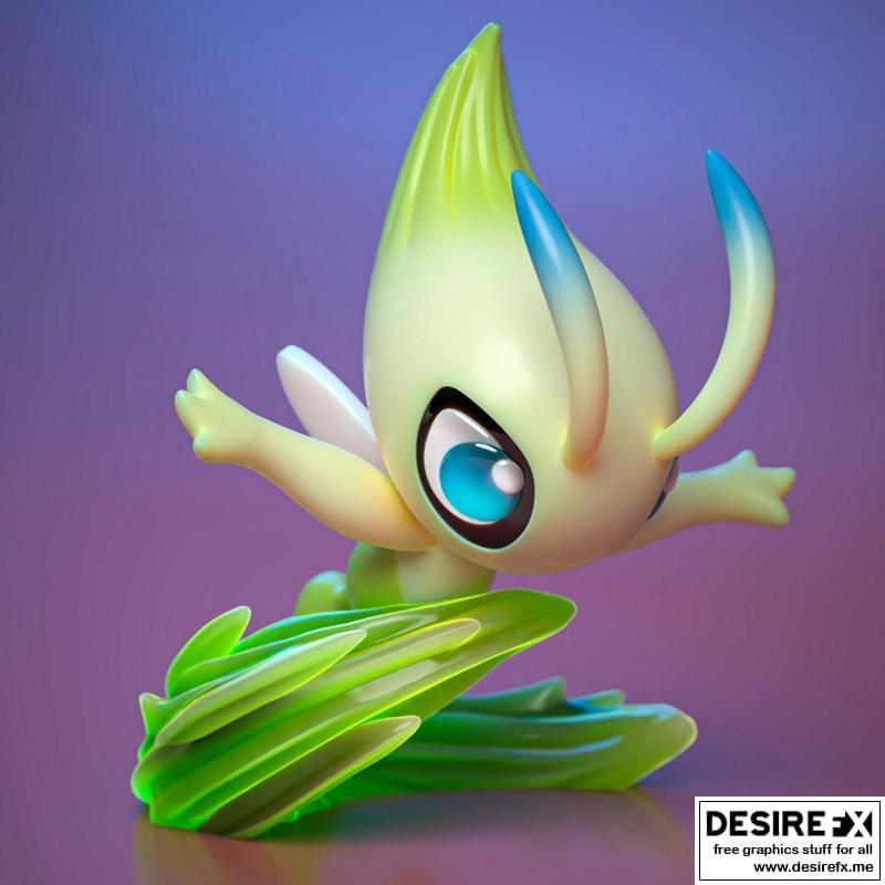 Celebi 3D打印模型|Celebi – 3D Print Model STL