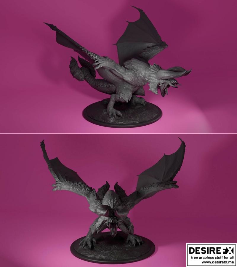 怪物猎人 3D打印模型|Monster Hunter – 3D Print Model STL