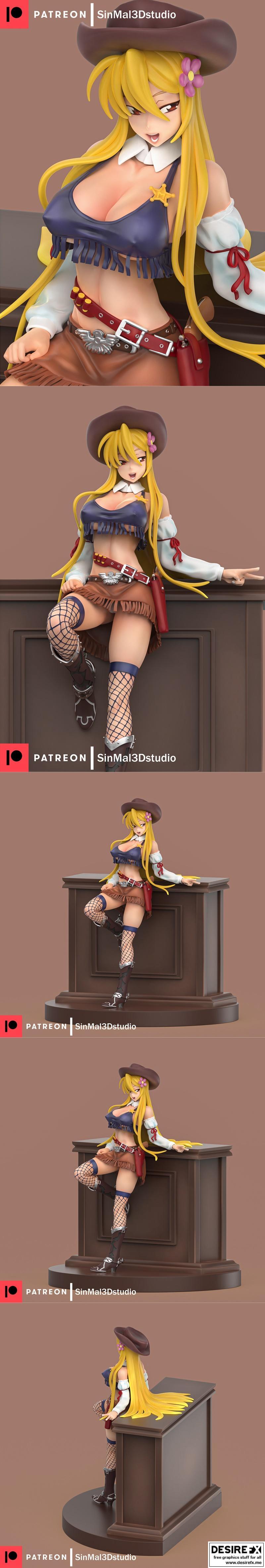 马里卡莎 3D打印模型 STL|Shizuka Marikawa – 3D Print Model STL