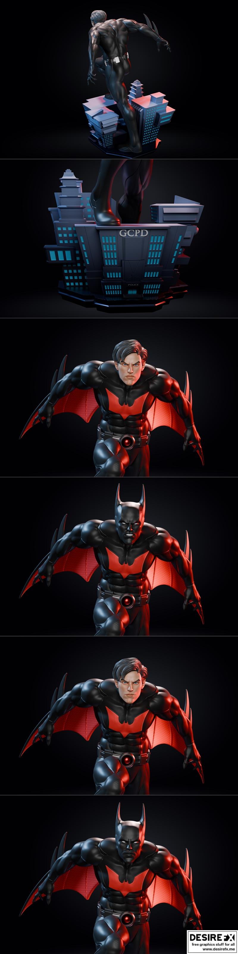 Vengeancestudios - 蝙蝠侠：超越 - 3D打印模型|Vengeancestudios – Batman Beyond – 3D Print Model STL