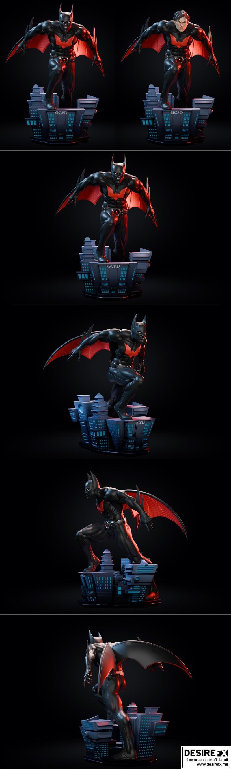 Vengeancestudios - 蝙蝠侠：超越 - 3D打印模型|Vengeancestudios – Batman Beyond – 3D Print Model STL