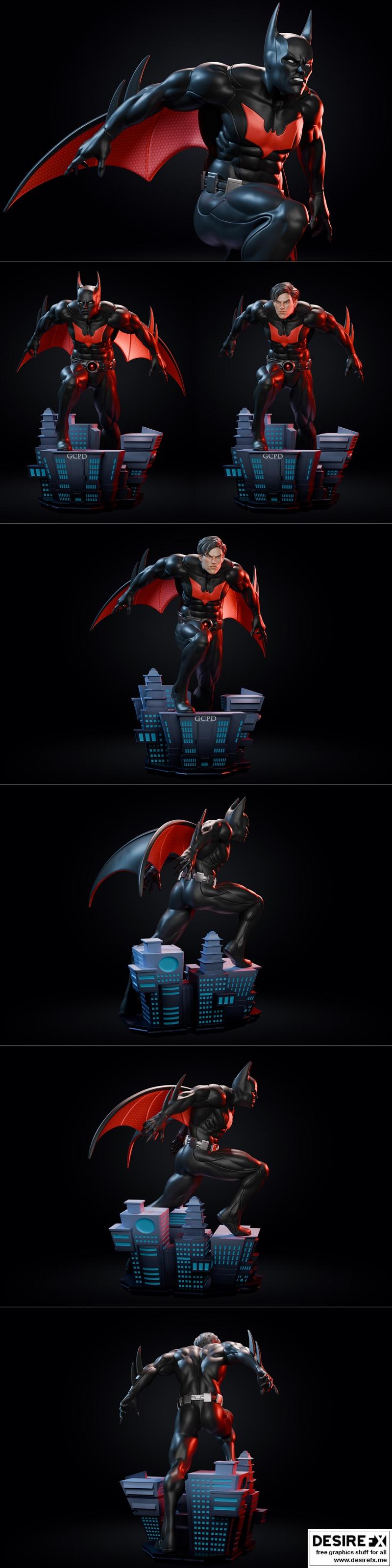 Vengeancestudios - 蝙蝠侠：超越 - 3D打印模型|Vengeancestudios – Batman Beyond – 3D Print Model STL
