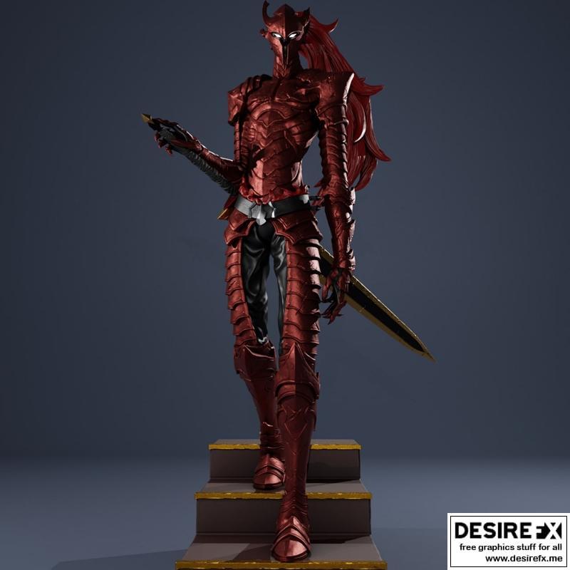 Igris - 3D打印模型：动漫游戏角色立体模型|Igris – 3D Print Model STL