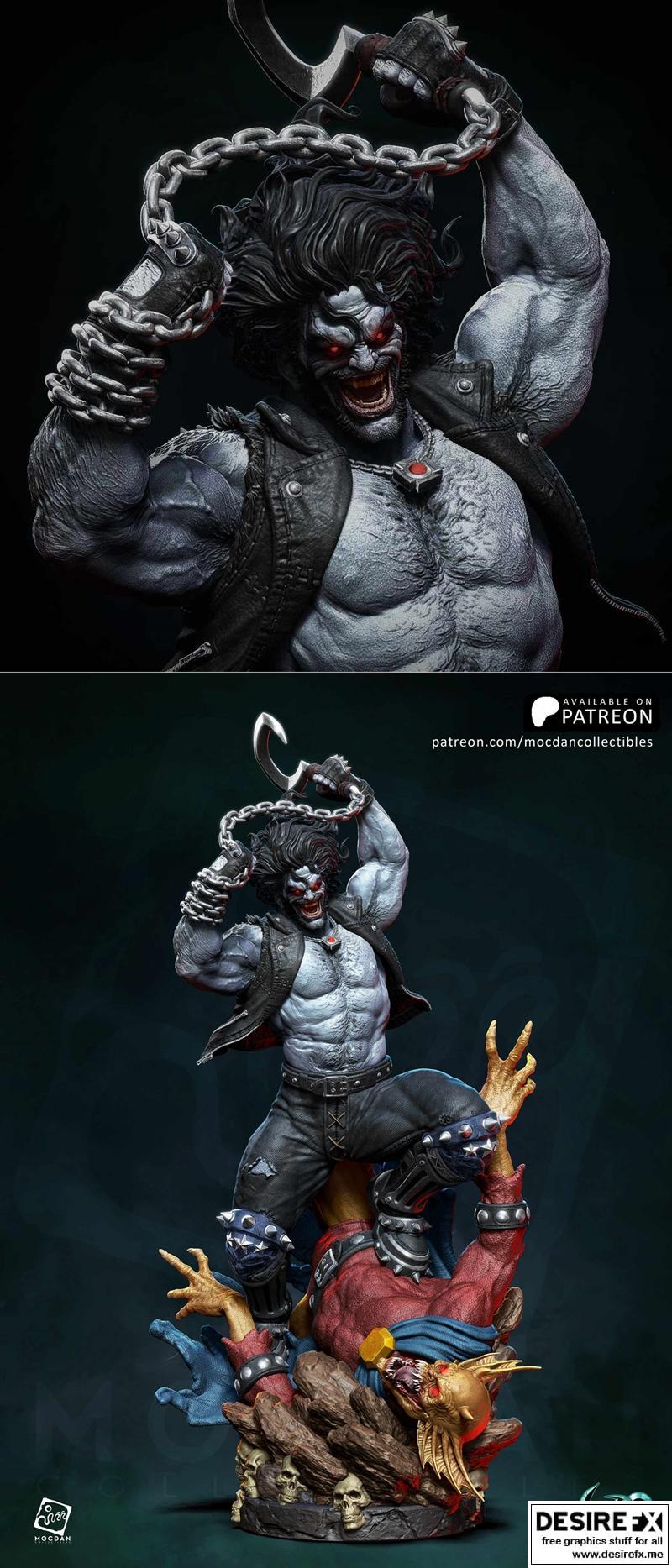 MocDan Collectibles – Lobo DC – 3D Print Model STL