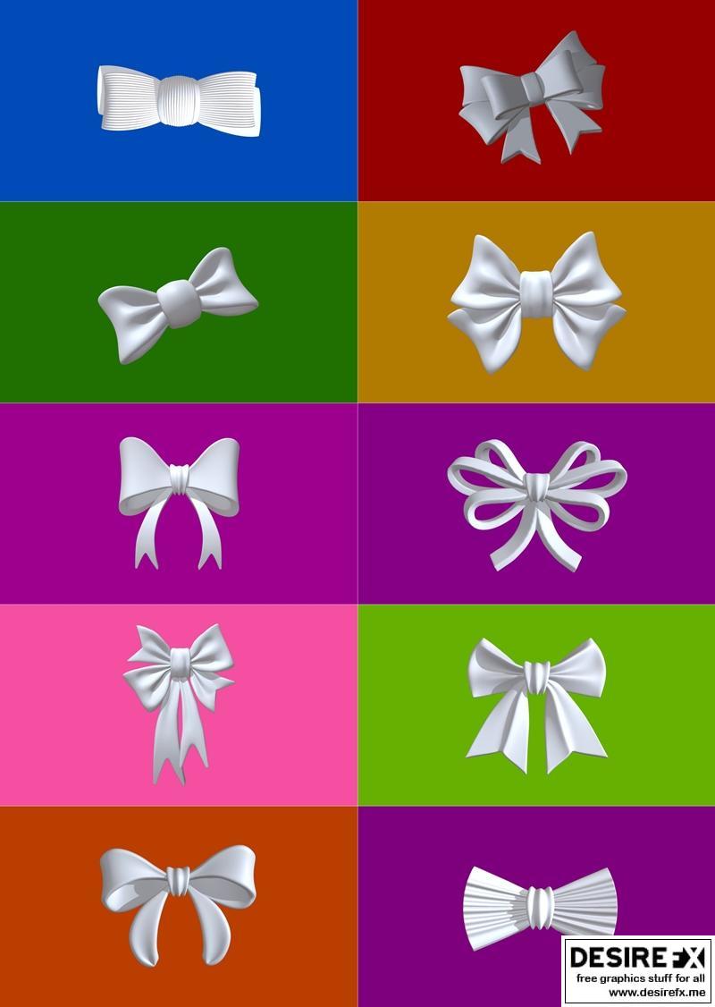 Bow - 动漫游戏角色3D打印模型|Bow – 3D Print Model STL