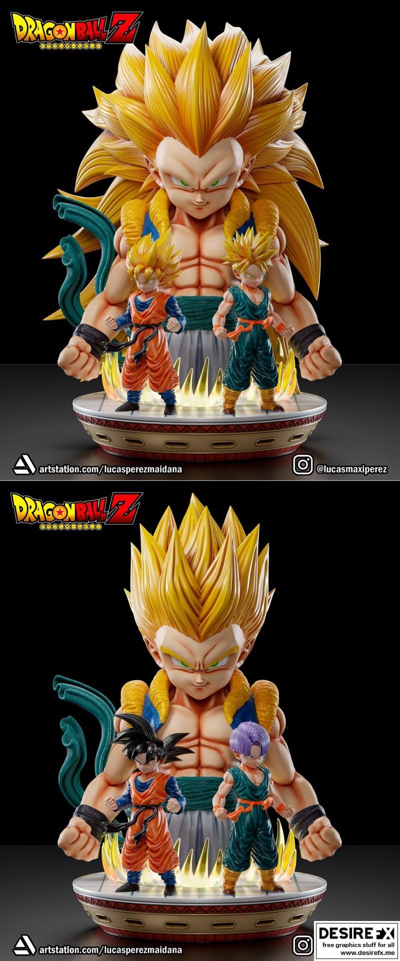 Lucas Perez – Gotenks – 3D Print Model STL