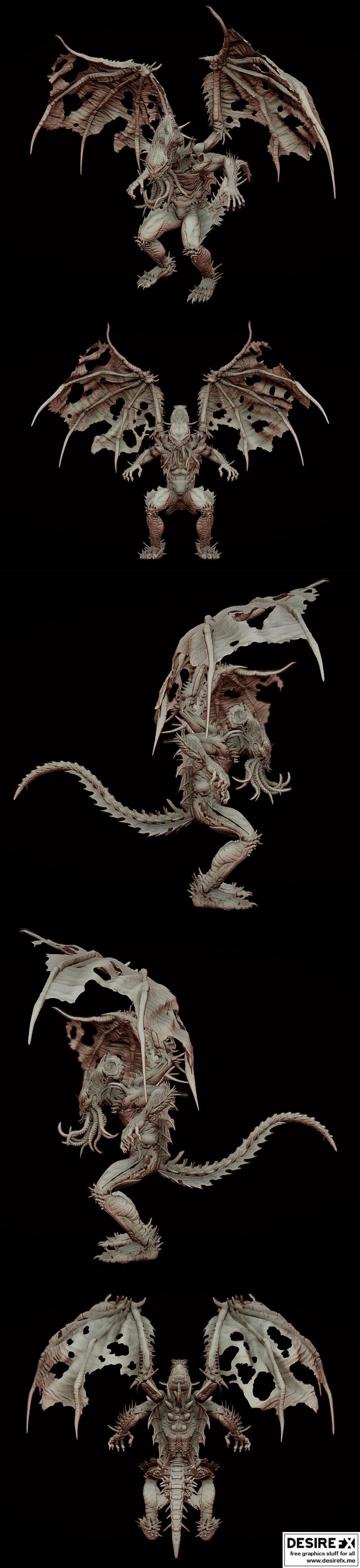 Cthulhu – 3D Print Model