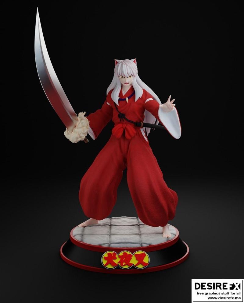《犬夜叉 3D打印模型》|Inu Yasha – 3D Print Model STL