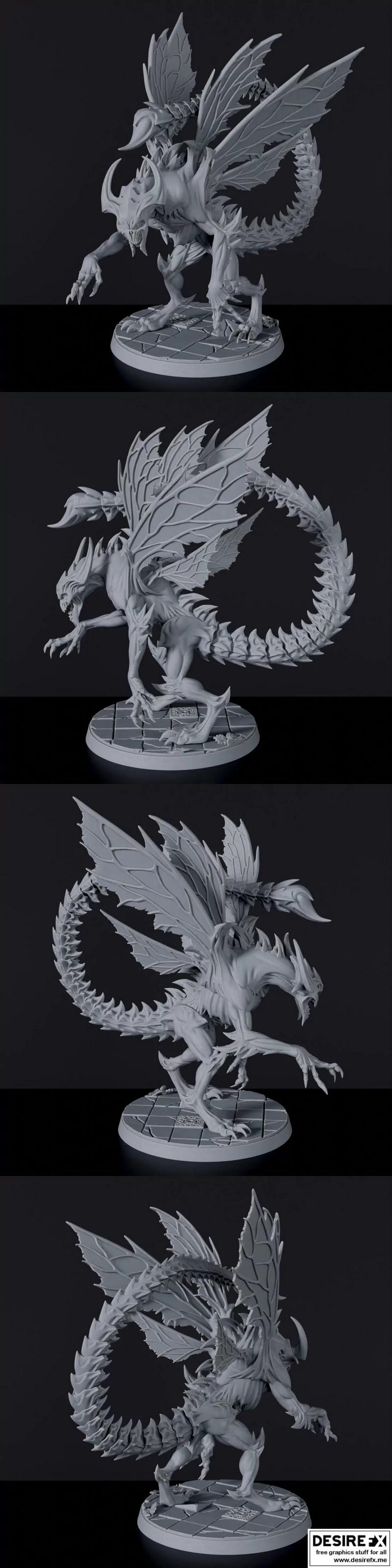 骨魔——3D打印模型|Bone Devil – 3D Print Model