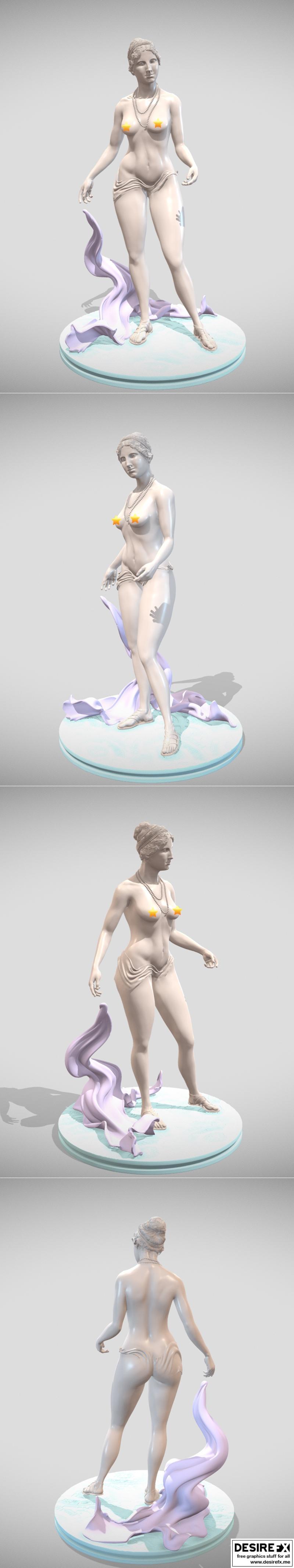 阿佛洛狄忒 3D打印模型|Aphrodite – 3D Print Model STL