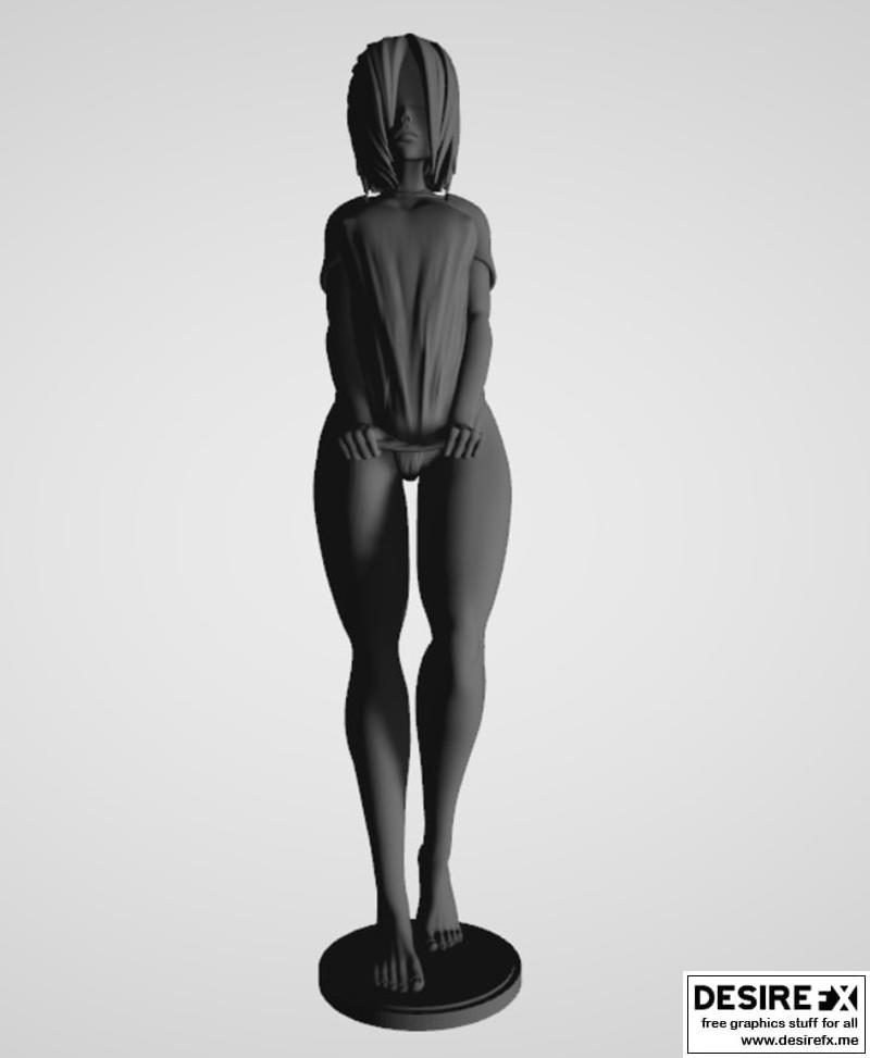Nier 2B 3D打印模型 STL|Nier 2B – 3D Print Model STL