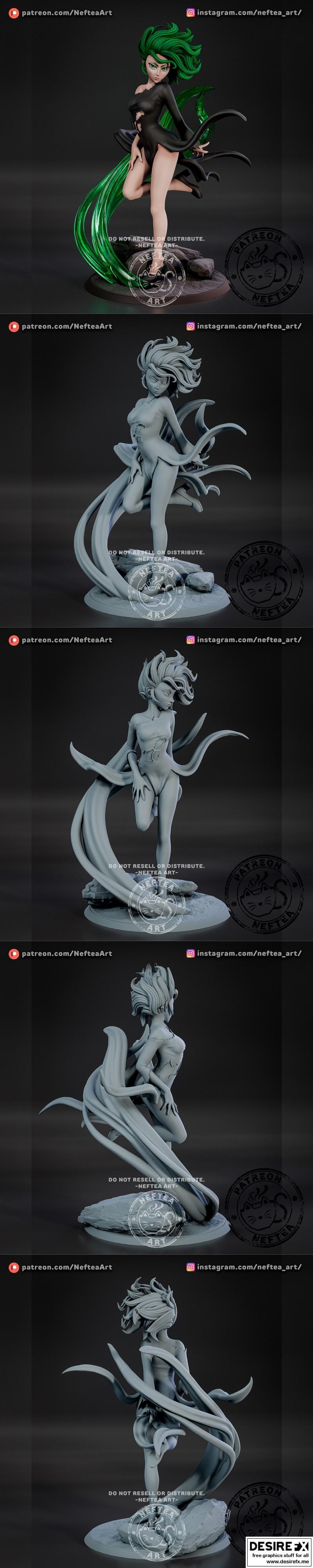Neftea Tatsumaki 3D打印模型|Neftea – Tatsumaki – 3D Print Model STL