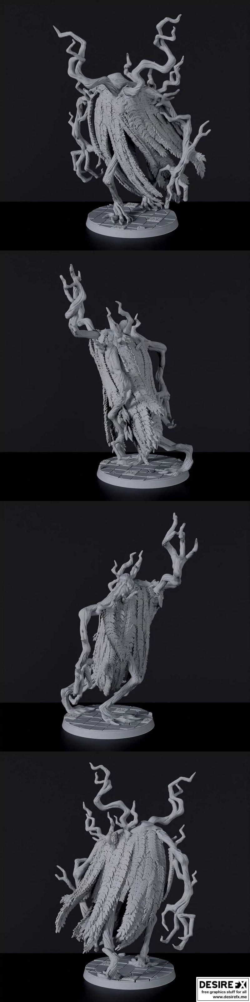 木精灵——树 horror 3D打印模型|Wood Elves – TreeHorror – 3D Print Model