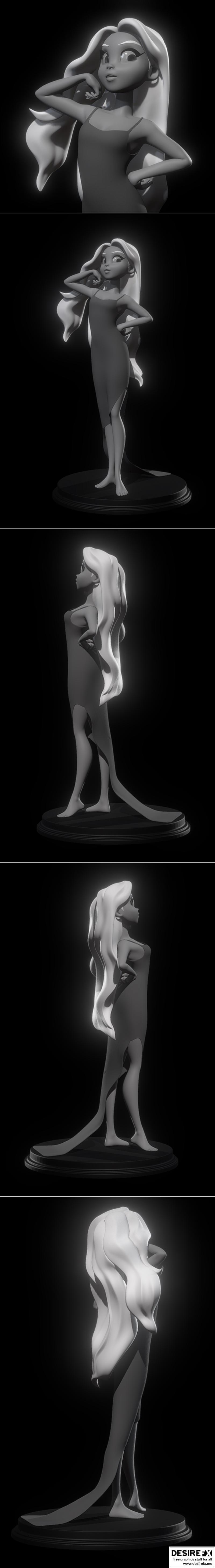 Daphne 3D打印模型|Daphne – 3D Print Model STL