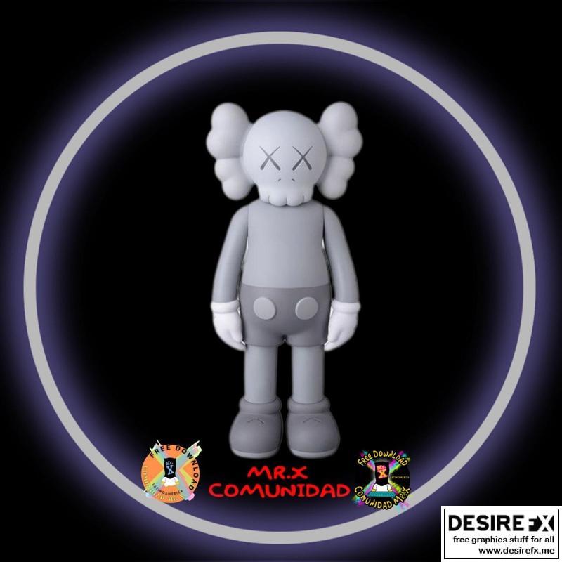 Kaws 陪伴者 3D打印模型|Kaws Companion – 3D Print Model STL