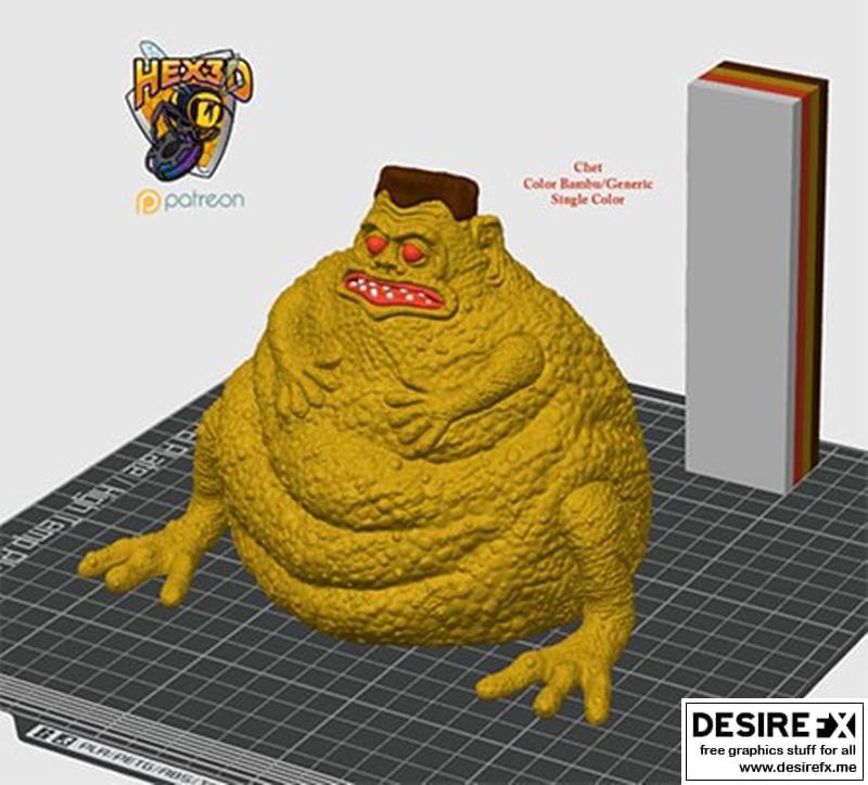 Hex3D - 机械奇想 - 3D打印模型|Hex3D – Chet Weird Science – 3D Print Model STL