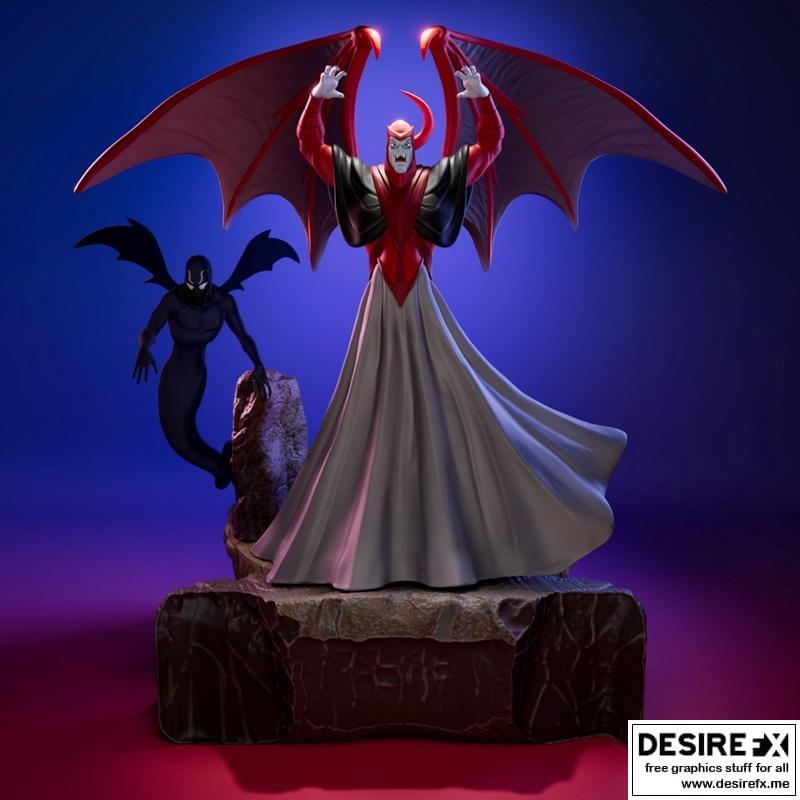 Venger - 3D打印模型 - 动漫游戏角色造型|Venger – 3D Print Model STL