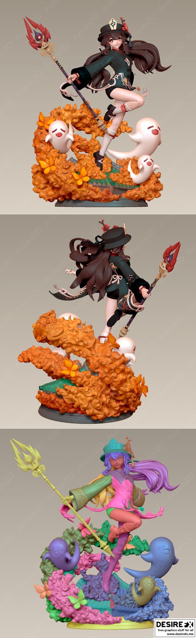 Aveen – Hutao v2 – 3D Print Model STL