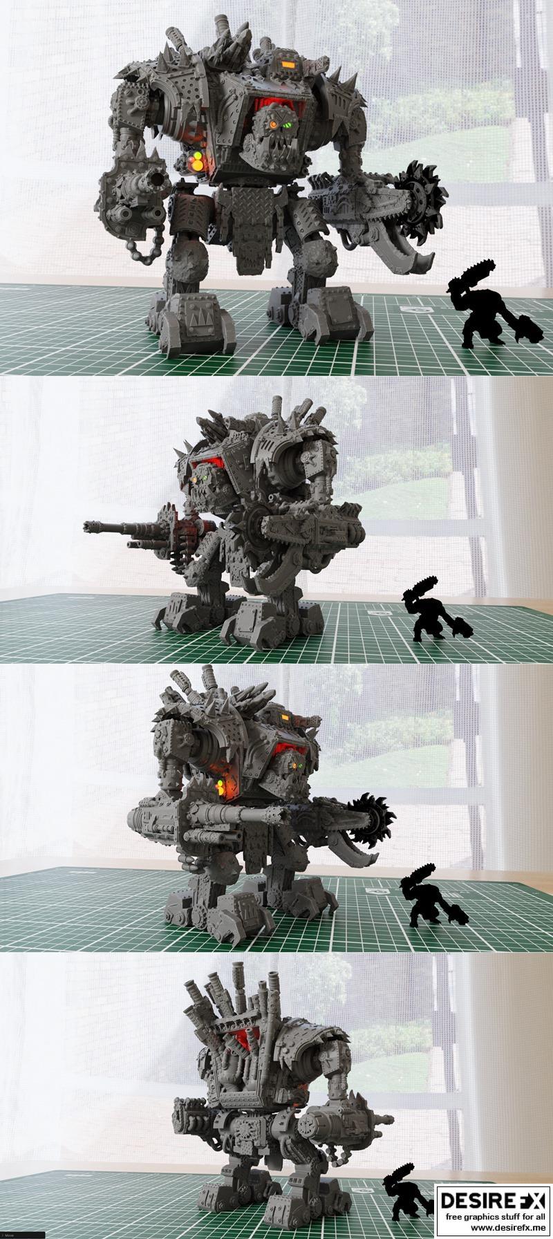 Gorkaknight 3D打印模型|Gorkaknight – 3D Print Model STL